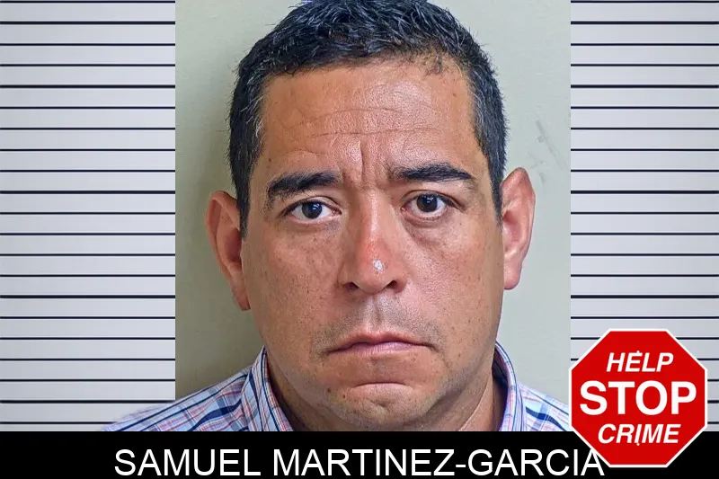 Samuel Martinez-Garcia mugshot