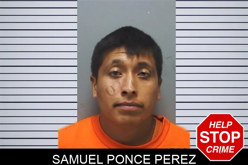 Samuel Ponce Perez mugshot