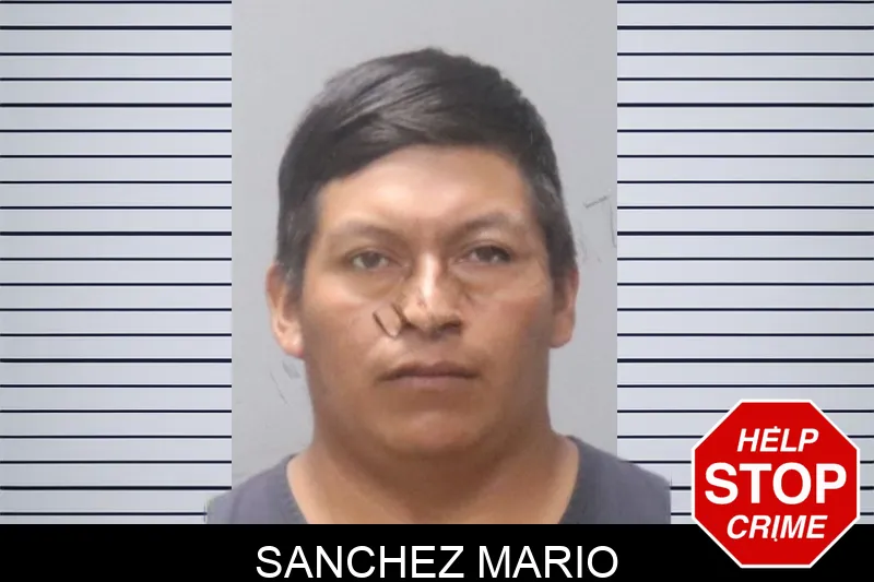 Sanchez Mario mugshot