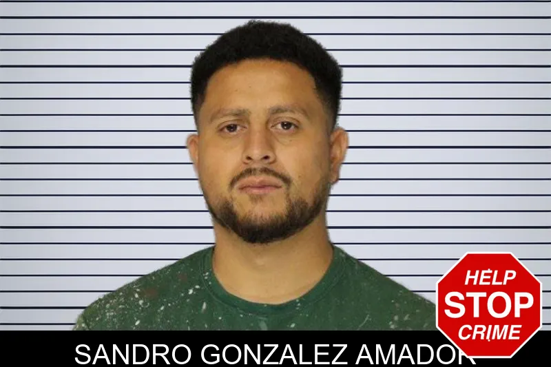Sandro Gonzalez Amador mugshot