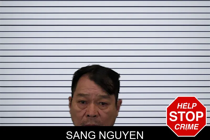 Sang Nguyen mugshot