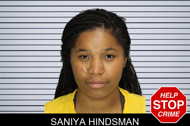Saniya Hindsman mugshot