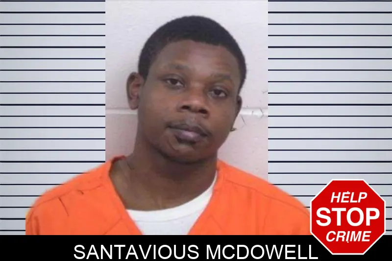 Santavious McDowell mugshot