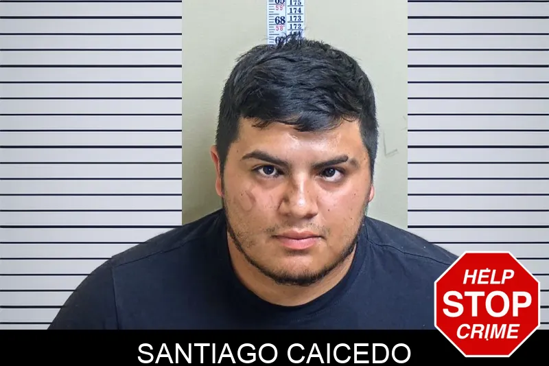 Santiago Caicedo mugshot