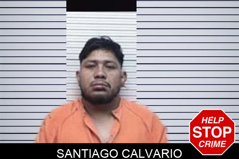 Santiago Calvario mugshot