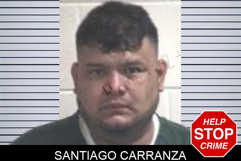Santiago Carranza mugshot