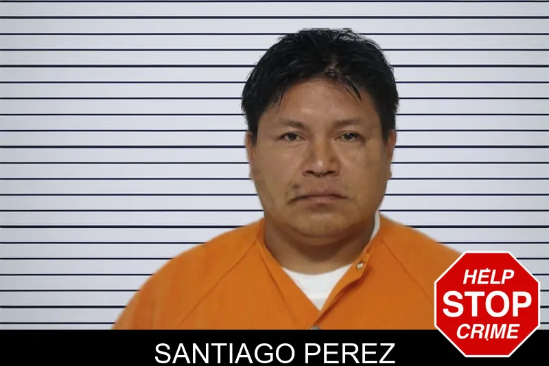 Santiago Perez mugshot