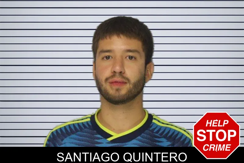Santiago Quintero mugshot
