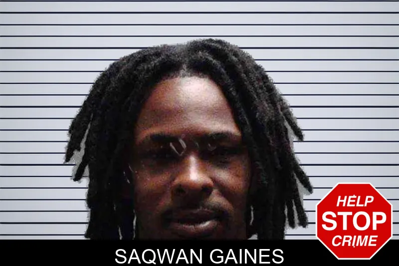 Saqwan Gaines mugshot