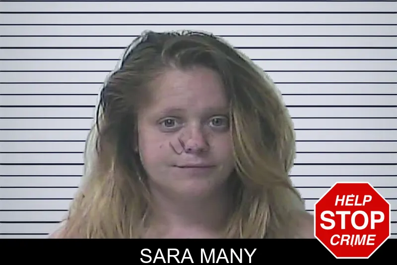 Sara Many mugshot