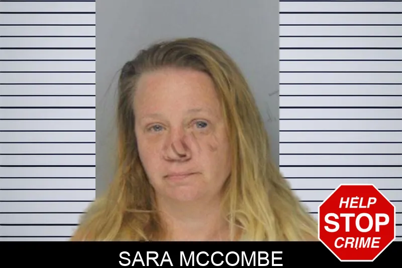 Sara McCombe mugshot
