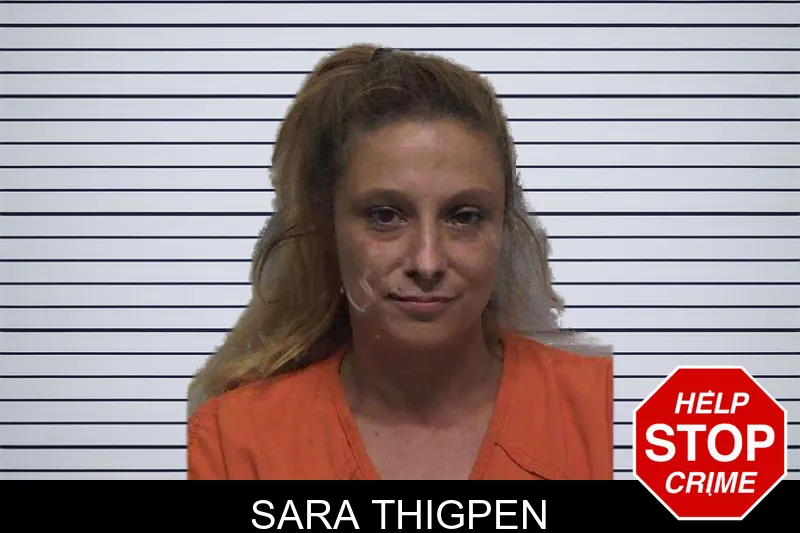 Sara Thigpen mugshot