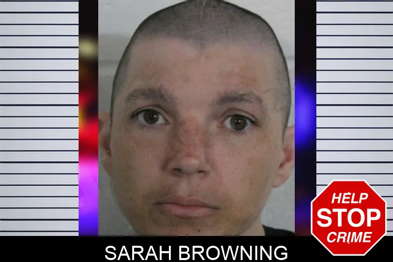 Sarah Browning mugshot
