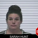 Sarah Hunt mugshot