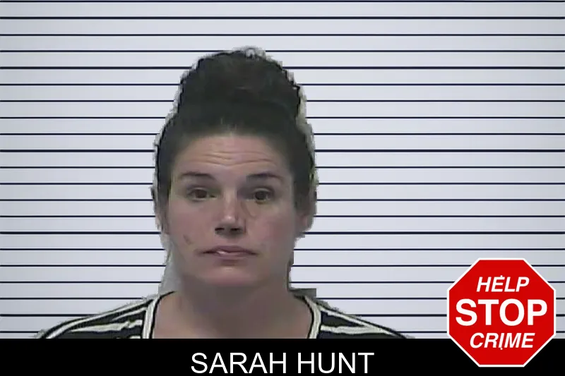 Sarah Hunt mugshot