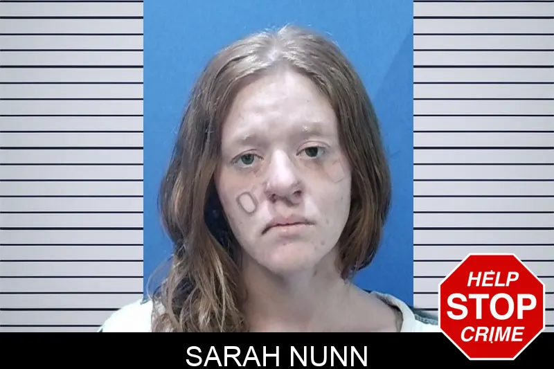 Sarah Nunn mugshot
