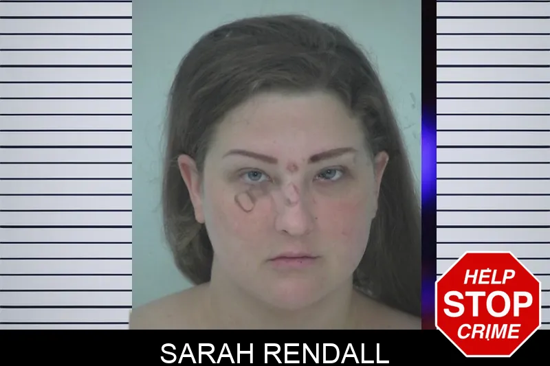 Sarah Rendall mugshot