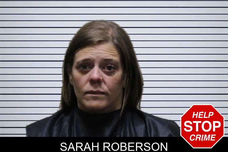 Sarah Roberson mugshot