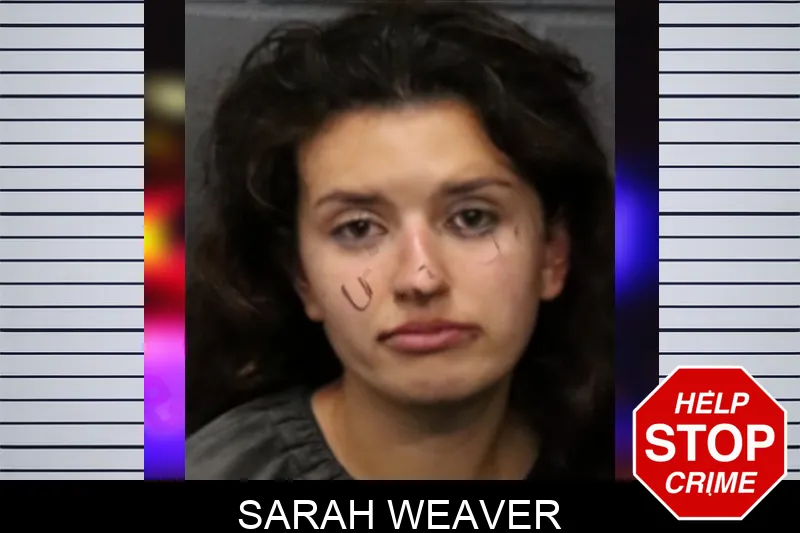 Sarah Weaver mugshot