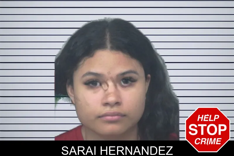Sarai Hernandez mugshot