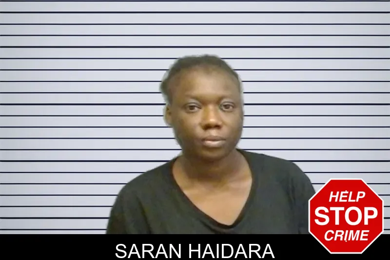 Saran Haidara mugshot