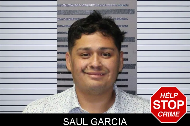 Saul Garcia mugshot
