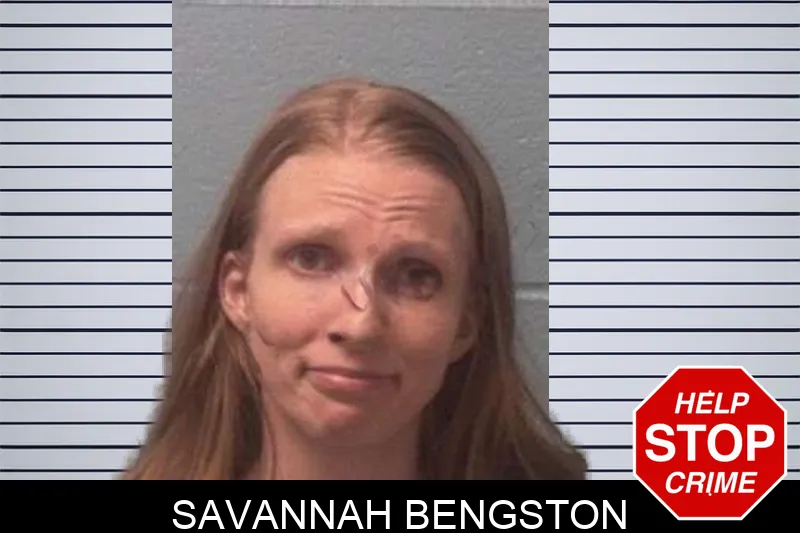 Savannah Bengston mugshot