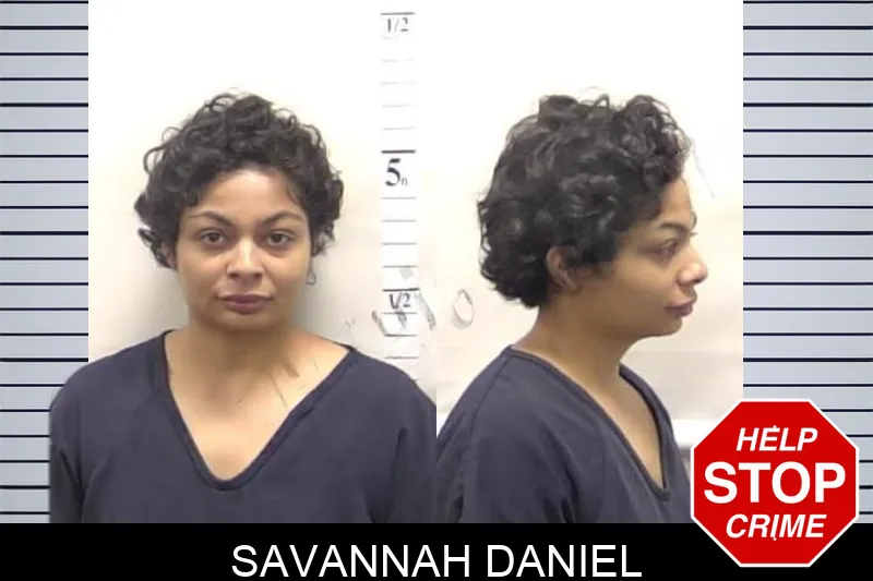 Savannah Daniel mugshot