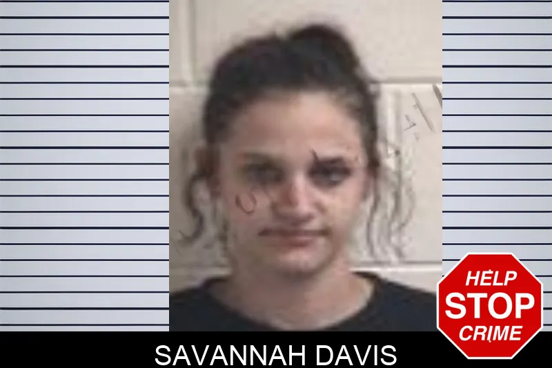 Savannah Davis mugshot