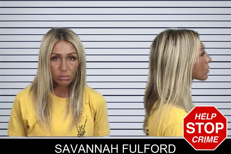 Savannah Fulford mugshot