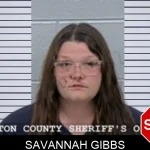 Savannah Gibbs mugshot