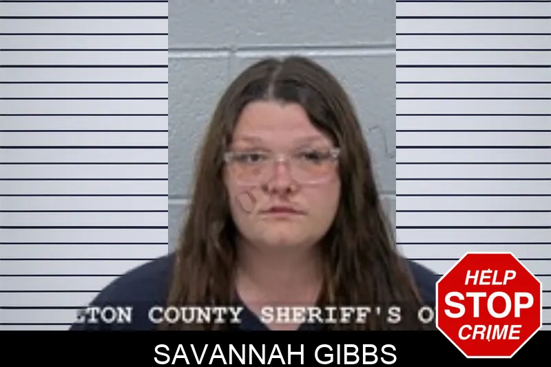 Savannah Gibbs mugshot