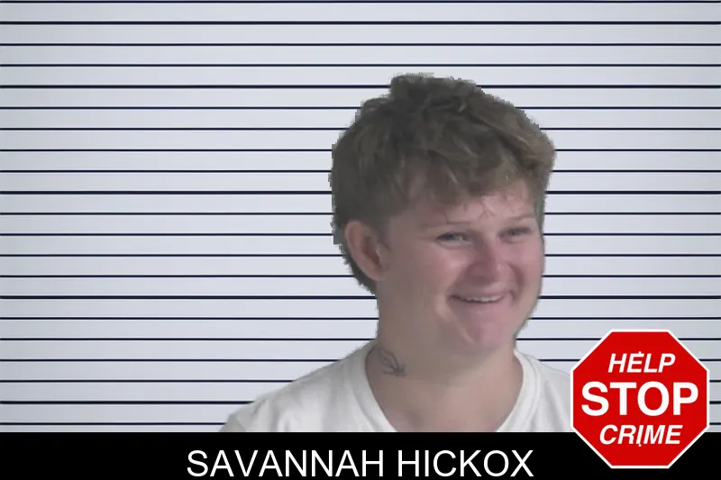 Savannah Hickox mugshot