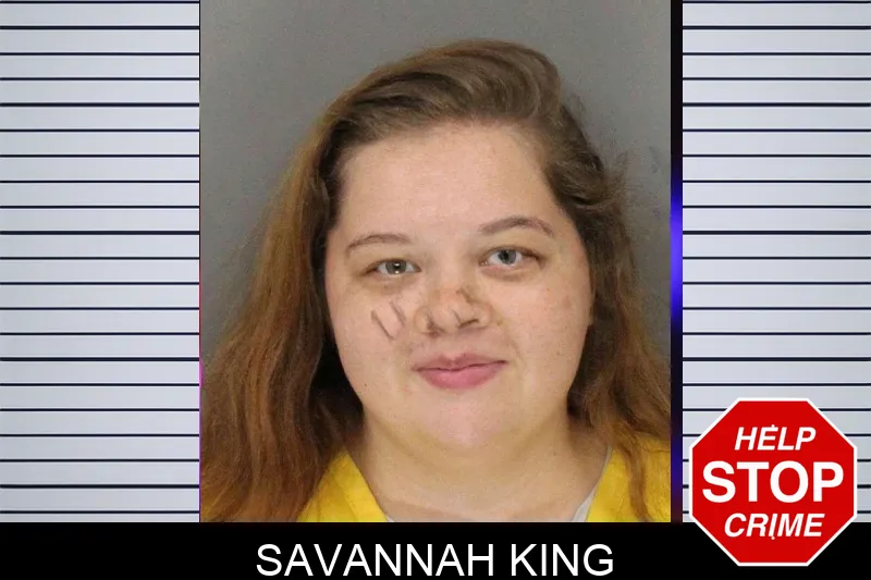 Savannah King mugshot