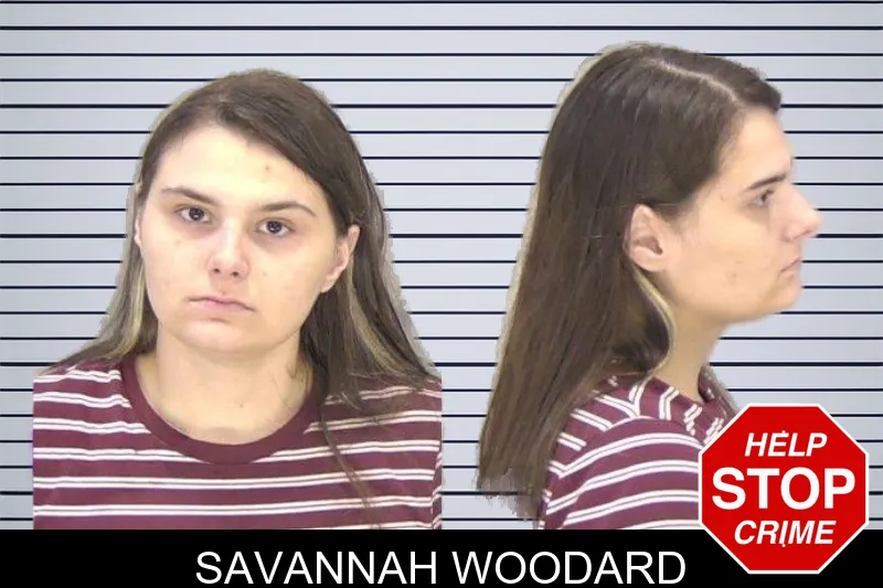 Savannah Woodard mugshot