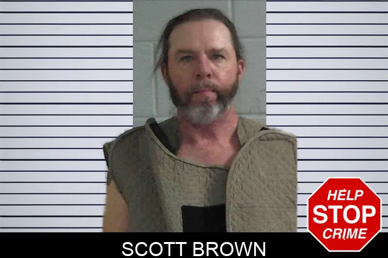 Scott Brown mugshot