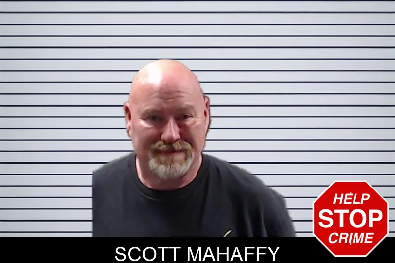 Scott Mahaffy mugshot