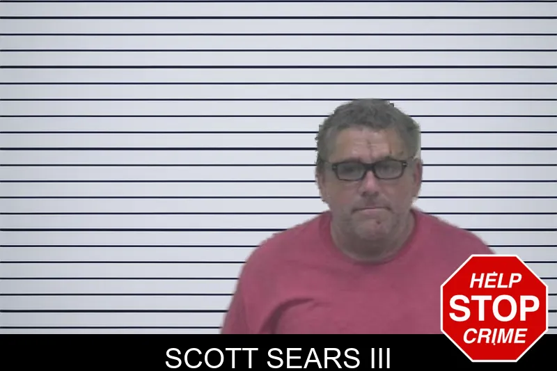 Scott Sears III mugshot