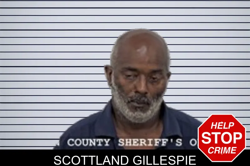 Scottland Gillespie mugshot