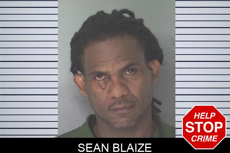 Sean Blaize mugshot