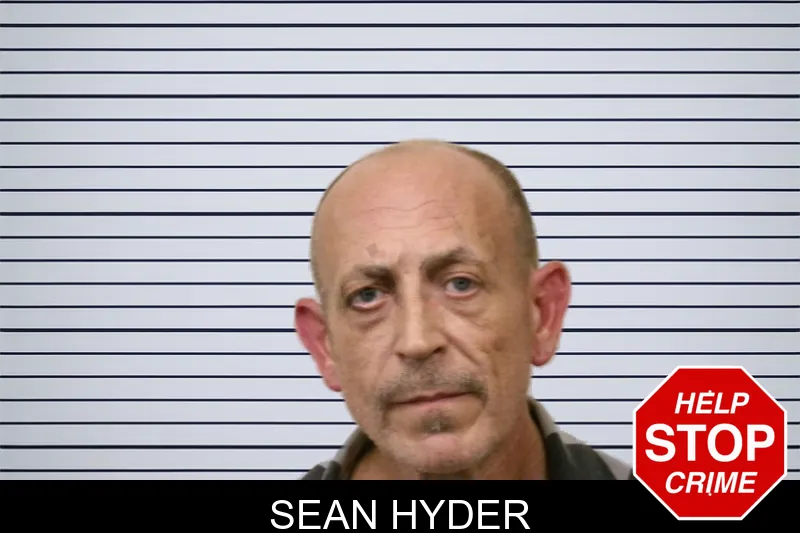 Sean Hyder mugshot