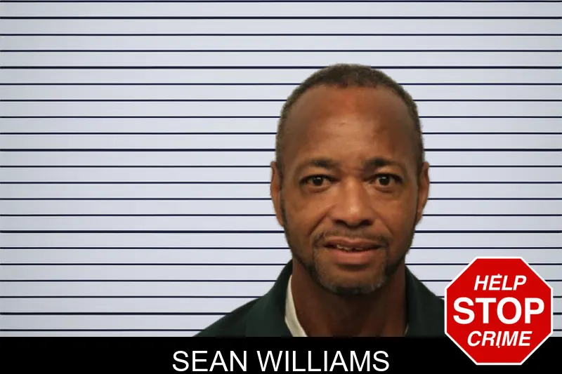 Sean Williams mugshot