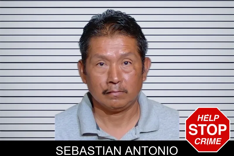 Sebastian Antonio mugshot
