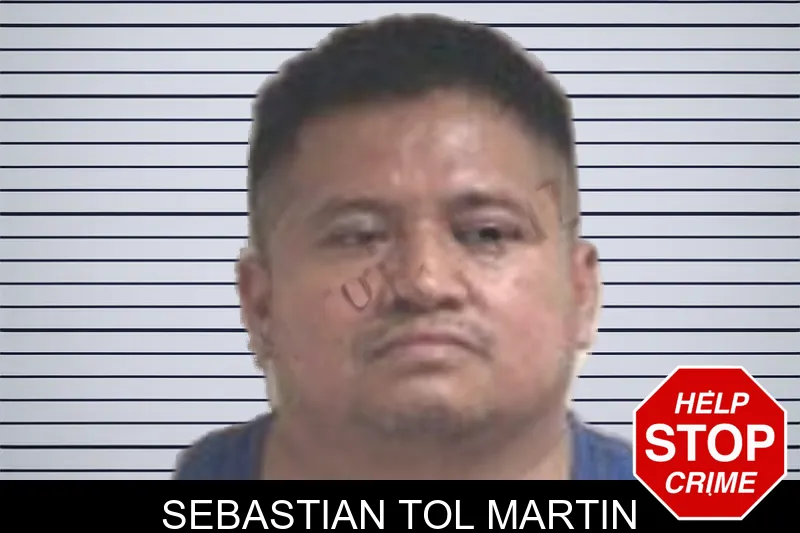 Sebastian Tol Martin mugshot