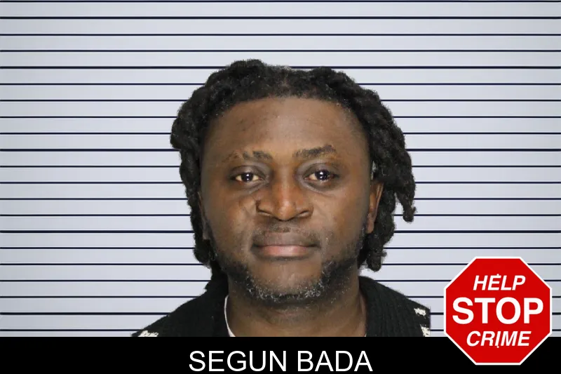 Segun Bada mugshot