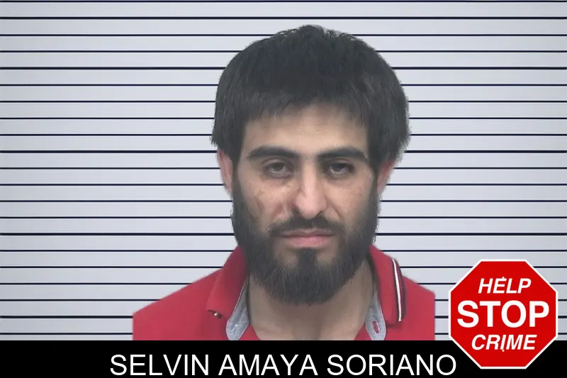 Selvin Amaya Soriano mugshot