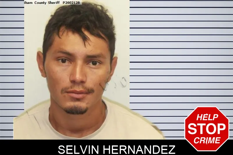Selvin Hernandez mugshot