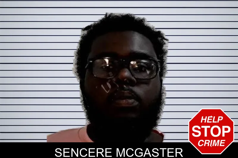 Sencere McGaster mugshot