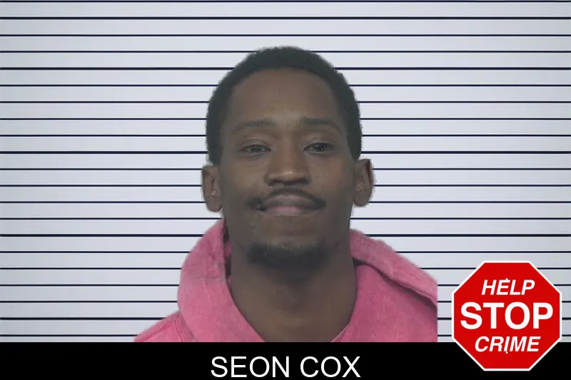 Seon Cox mugshot