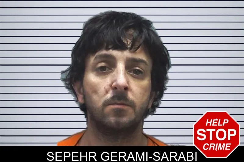 Sepehr Gerami-Sarabi mugshot